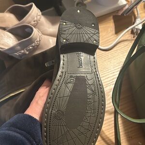 Bussola Black Sole Footwear